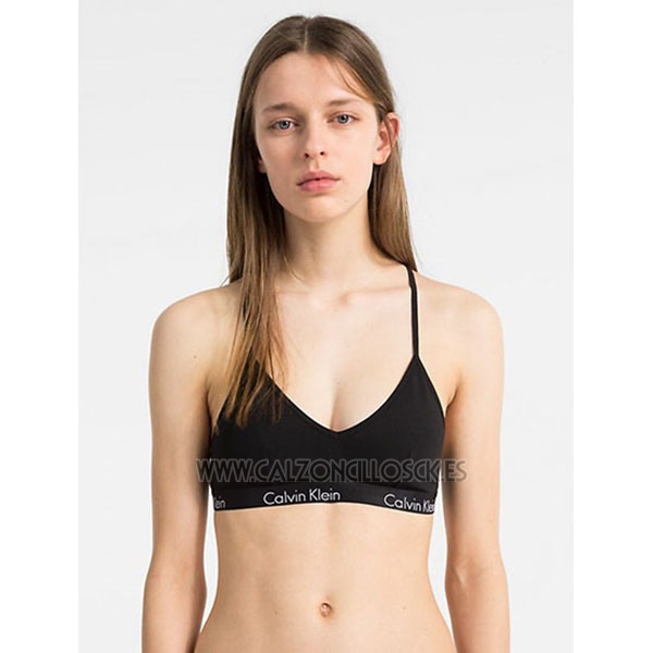 Conjunto Sujetador y Slip Calvin Klein Mujer Negro 
